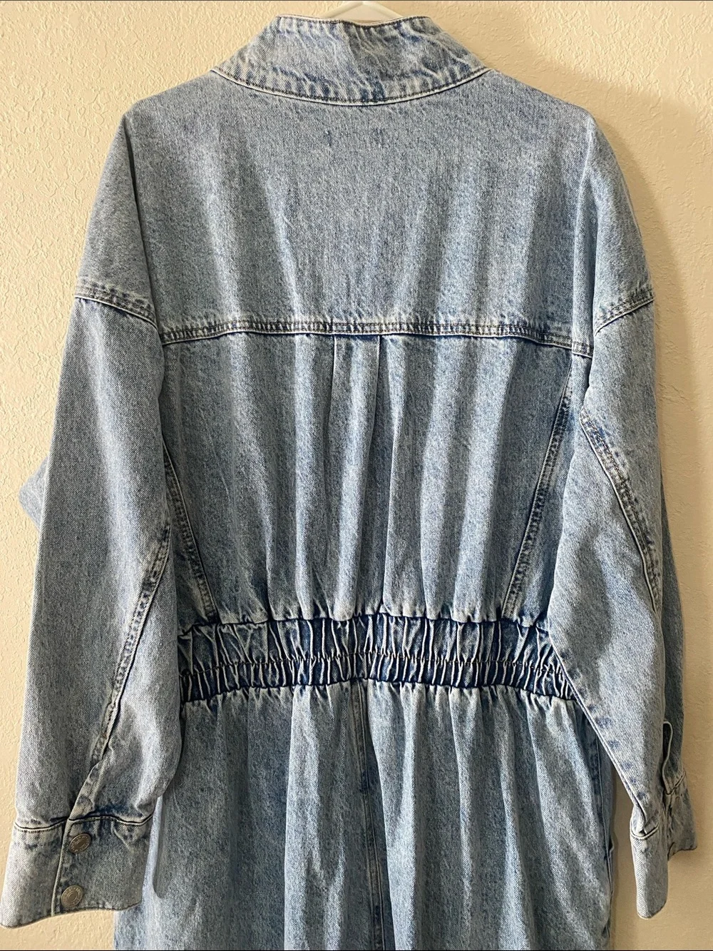 Forever 21 Light Blue Denim Jumpsuit with Pockets! - Picture 8 of 9
